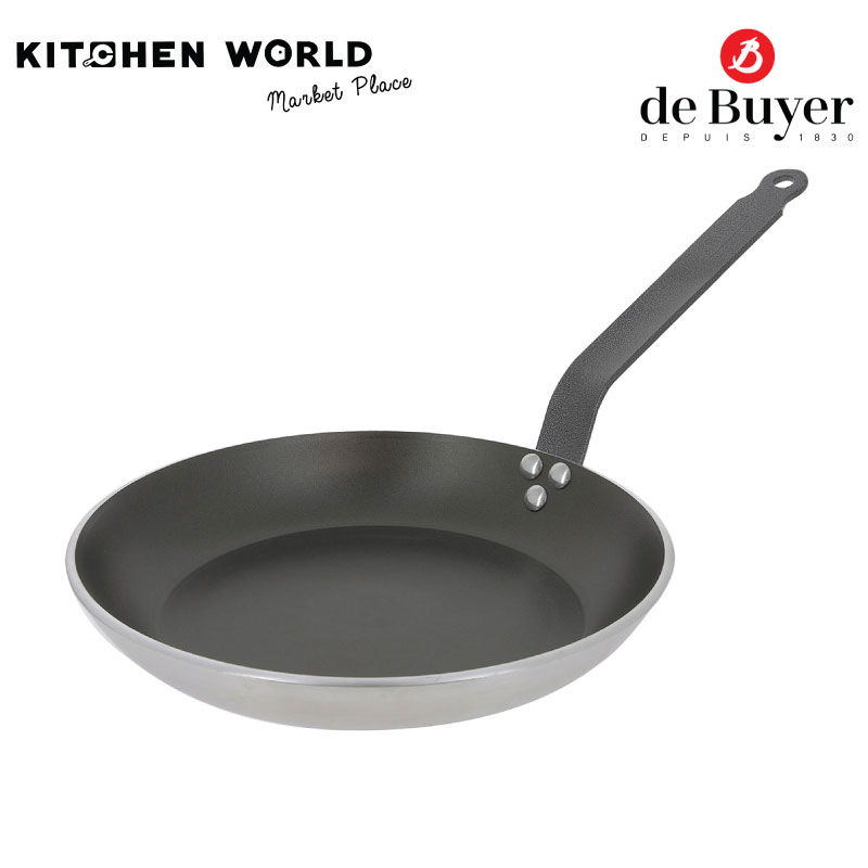 de buyer France 8480.20 Non Stick Frying Pan Choc Induct D.20 cm. กระทะ  คิทเช่นเวิลด์