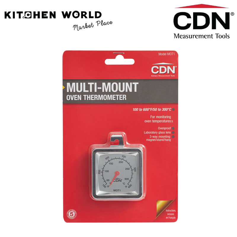 MULTI-MOUNT OVEN THERMOMETER-CDN-MOT1