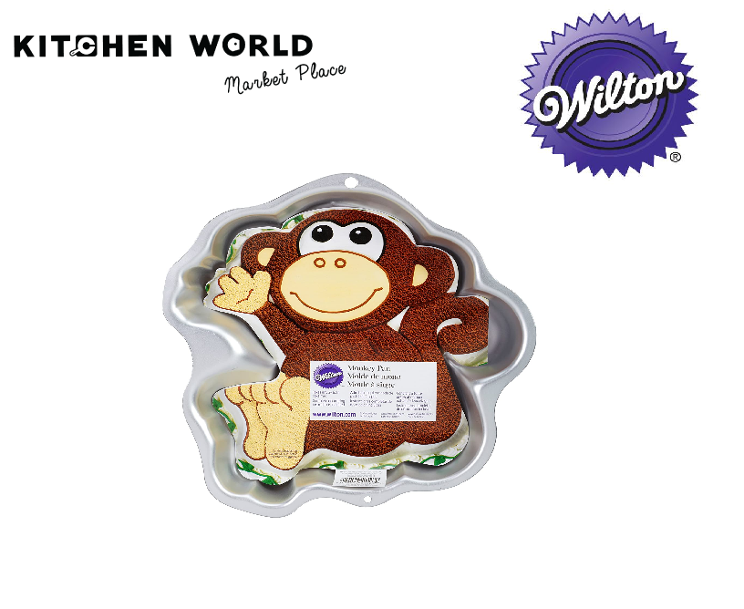 Wilton 2105-1023 Monkey Cake Pan - Kitchen World
