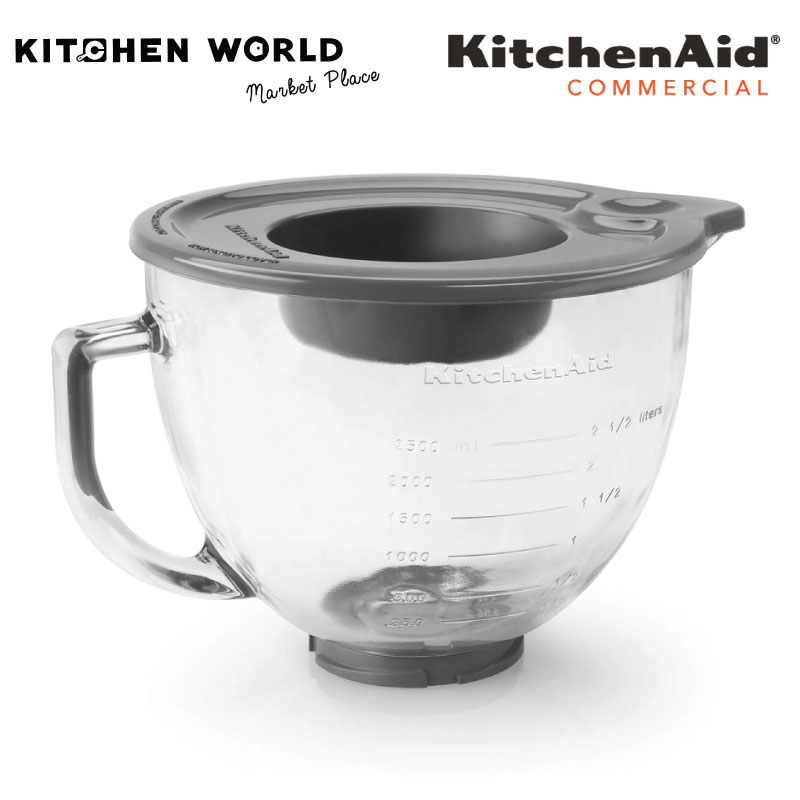 Kitchenaid mixer glass store bowl 5 qt