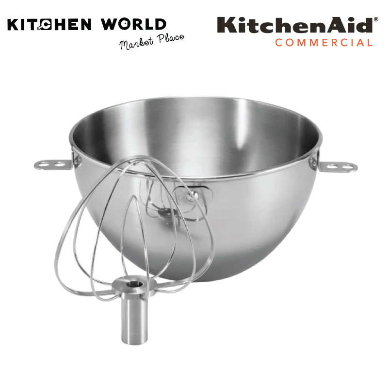 3 Quart Stainless Steel Bowl & Combi-Whip