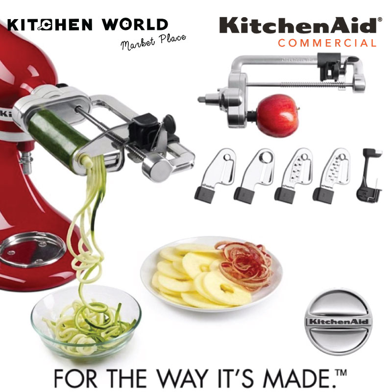 KitchenAid KSM1APC Spiralizer Attachment For Stand Mixer NEW