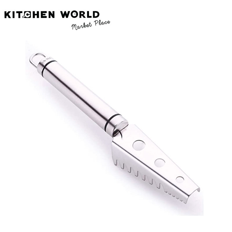 Stainless Steel Fish Scaler / ที่ขูดเกล็ดปลา - Kitchen World
