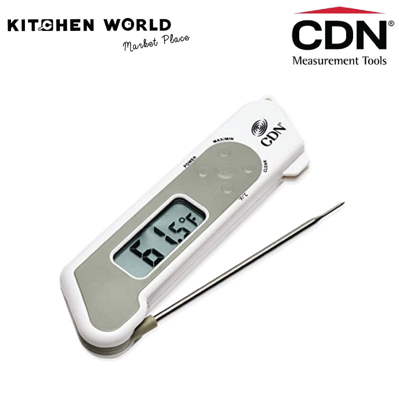 DTT450 - Thin Tip Pocket Thermometer - Red - CDN Measurement Tools