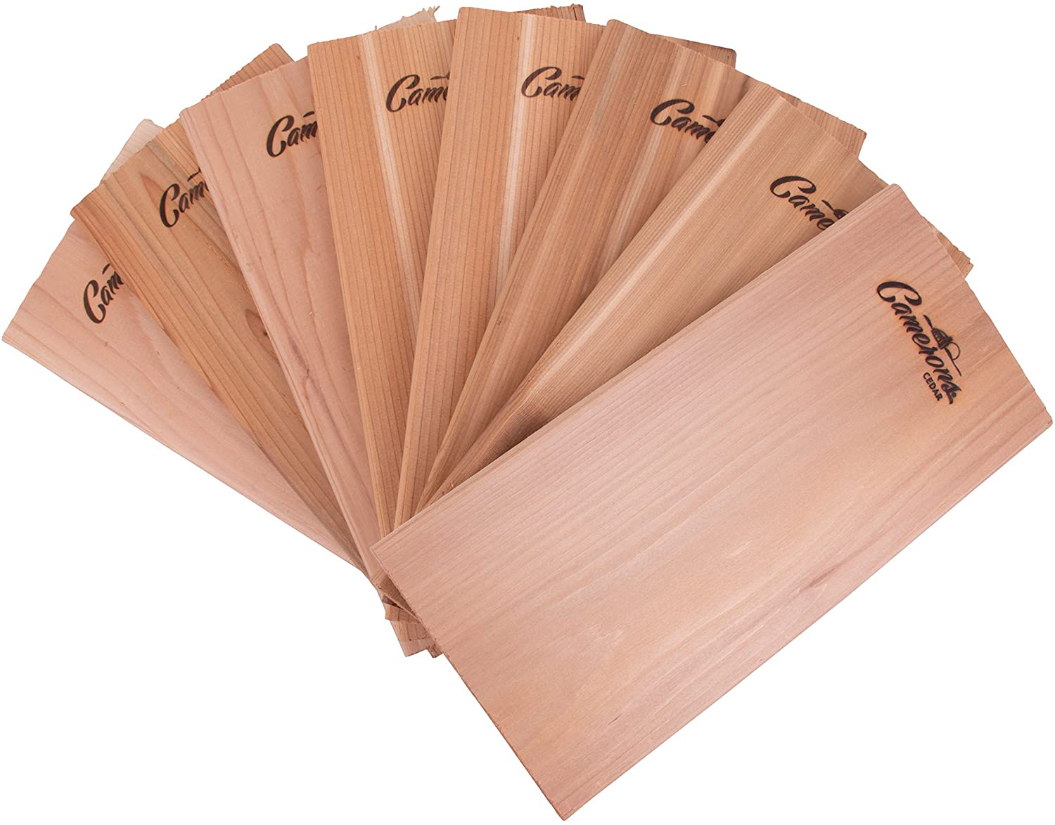 Camerons ACGPX8 Grilling Planks 8 Pack Combo4 Alder,4 Cedar คิทเช่น